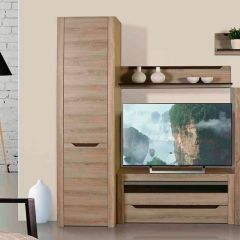АФИНА А15 Шкаф для одежды Ясень Таормина в Салехарде - salekhard.mebel24.online | фото 2