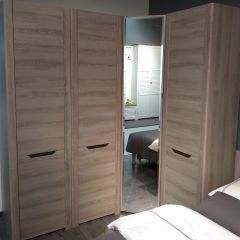 АФИНА А15 Шкаф для одежды Ясень Таормина в Салехарде - salekhard.mebel24.online | фото 3