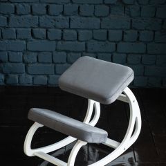Балансирующий коленный стул Конёк Горбунёк (Белый) в Салехарде - salekhard.mebel24.online | фото 3