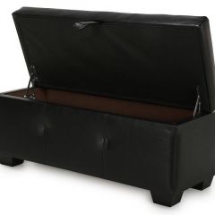 Банкетка-сундук Шерри College Black в Салехарде - salekhard.mebel24.online | фото 3