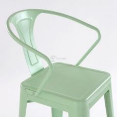 Барное кресло Barneo N-243 Tolix Style в Салехарде - salekhard.mebel24.online | фото 2