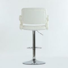 Барный стул Barneo N-135 Gregor белая в Салехарде - salekhard.mebel24.online | фото 3