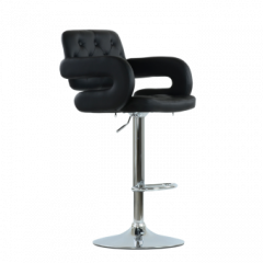 Барный стул Barneo N-135 Gregor черная в Салехарде - salekhard.mebel24.online | фото