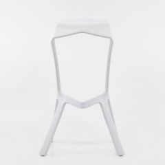 Барный стул Barneo N-227 Miura белый в Салехарде - salekhard.mebel24.online | фото 5