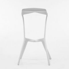 Барный стул Barneo N-227 Miura белый в Салехарде - salekhard.mebel24.online | фото 6