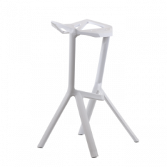 Барный стул Barneo N-228 One белый (95194) в Салехарде - salekhard.mebel24.online | фото 1