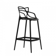 Барный стул Barneo N-235 Masters, черный, design Phillip Stark в Салехарде - salekhard.mebel24.online | фото 1