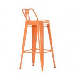 Барный стул Barneo N-242 Tolix Style 2003 Оранжевый в Салехарде - salekhard.mebel24.online | фото 1