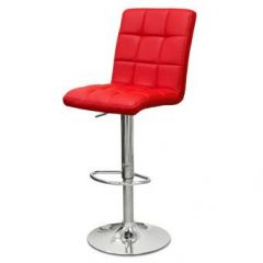 Барный стул Barneo N-48 Kruger красный в Салехарде - salekhard.mebel24.online | фото