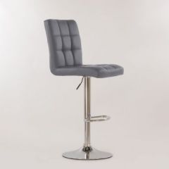 Барный стул Barneo N-48 Kruger серый в Салехарде - salekhard.mebel24.online | фото 3