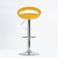 Барный стул Barneo N-6 Disco желтый глянец в Салехарде - salekhard.mebel24.online | фото 4