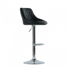 Барный стул Barneo N-83 Comfort (Комфорт) черный в Салехарде - salekhard.mebel24.online | фото