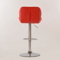 Барный стул Barneo N-85 Diamond красный в Салехарде - salekhard.mebel24.online | фото 4