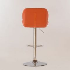 Барный стул Barneo N-85 Diamond оранжевый в Салехарде - salekhard.mebel24.online | фото 3