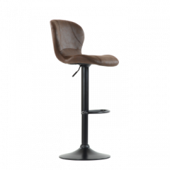 Барный стул Barneo N-86 Time / Black / VPU Brown Vintage коричневый винтаж PK970-18 в Салехарде - salekhard.mebel24.online | фото