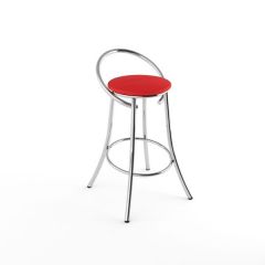 Барный стул Фуриант красный матовый-803м в Салехарде - salekhard.mebel24.online | фото