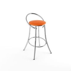 Барный стул Фуриант оранжевый-843 в Салехарде - salekhard.mebel24.online | фото