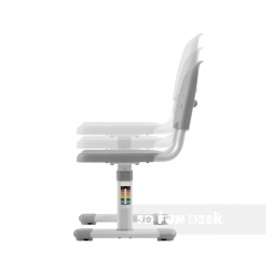 Комплект парта + стул трансформеры Cantare Grey в Салехарде - salekhard.mebel24.online | фото 6