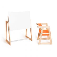 Детская растущая парта и стул Я САМ "Краски" (Оранжевый) в Салехарде - salekhard.mebel24.online | фото 5