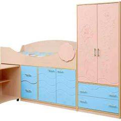 Набор мебели для детской Юниор -12.2 (700*1860) МДФ матовый в Салехарде - salekhard.mebel24.online | фото