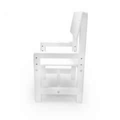 Детский растущий комплект стол и два стула  Я САМ "Лофт" (Белый, Белый) в Салехарде - salekhard.mebel24.online | фото 5