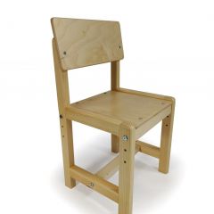 Детский растущий комплект стол и стул Я САМ "Лофт" (Береза, Сосна) в Салехарде - salekhard.mebel24.online | фото 3