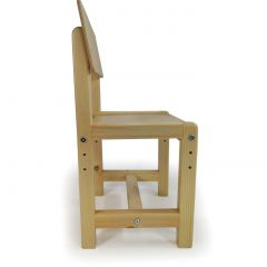 Детский растущий комплект стол и стул Я САМ "Лофт" (Береза, Сосна) в Салехарде - salekhard.mebel24.online | фото 4