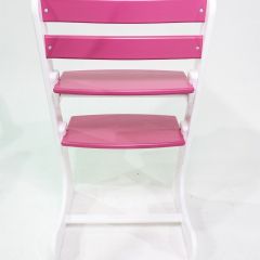 Детский растущий стул Конёк Горбунёк Комфорт (Бело-розовый) в Салехарде - salekhard.mebel24.online | фото 5
