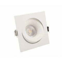 DK2121-WH Встраиваемый светильник, IP 20, 50 Вт, GU10, белый, алюминий в Салехарде - salekhard.mebel24.online | фото