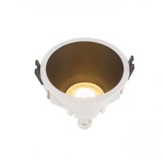 DK3026-WB Встраиваемый светильник, IP 20, 10 Вт, GU5.3, LED, белый/черный, пластик в Салехарде - salekhard.mebel24.online | фото 4