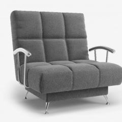 ФИНКА-2 Кресло с подлокотниками хром ПОНИ 12 в Салехарде - salekhard.mebel24.online | фото 1