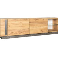 Гостиная Арчи (Дуб Золотой/Камень Темный) в Салехарде - salekhard.mebel24.online | фото 10