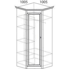 Гостиная Флоренция 4 Дуб оксфорд в Салехарде - salekhard.mebel24.online | фото 6