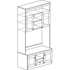 Гостиная Инна 1 Денвер светлый в Салехарде - salekhard.mebel24.online | фото 10