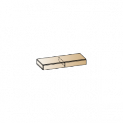 Гостиная Камелия Композиция 1 (Снежный ясень) в Салехарде - salekhard.mebel24.online | фото 7