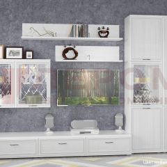 Гостиная Карина Композиция 1 (Снежный ясень) в Салехарде - salekhard.mebel24.online | фото