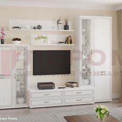 Гостиная Карина Композиция 12 (Снежный ясень) в Салехарде - salekhard.mebel24.online | фото