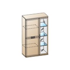 Гостиная Карина Композиция 12 (Ясень Асахи) в Салехарде - salekhard.mebel24.online | фото 2