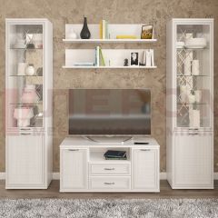 Гостиная Карина Композиция 13 (Снежный ясень) в Салехарде - salekhard.mebel24.online | фото