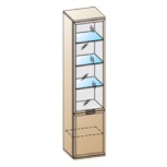 Гостиная Карина Композиция 2 (Акация Молдау) в Салехарде - salekhard.mebel24.online | фото 2