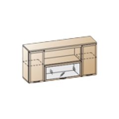 Гостиная Карина Композиция 2 (Акация Молдау) в Салехарде - salekhard.mebel24.online | фото 4