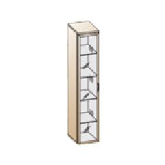 Гостиная Карина Композиция 3 (Ясень Асахи) в Салехарде - salekhard.mebel24.online | фото 3