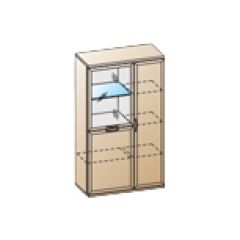 Гостиная Карина Композиция 5 (Ясень Асахи) в Салехарде - salekhard.mebel24.online | фото 2
