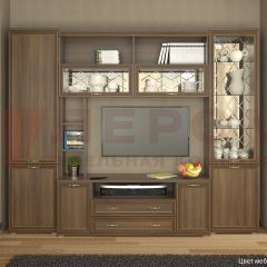 Гостиная Карина Композиция 9 (Акация Молдау) в Салехарде - salekhard.mebel24.online | фото