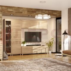 Гостиная Мелисса Композиция 10 (Ясень Асахи) в Салехарде - salekhard.mebel24.online | фото