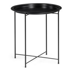 Журнальный стол Tray 47х51 black в Салехарде - salekhard.mebel24.online | фото 2