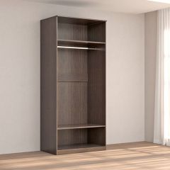 Кэт-4 Шкаф 2-х ств (2 дв зерк) (МДФ Венге) в Салехарде - salekhard.mebel24.online | фото 2