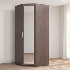 Кэт-4 Шкаф угловой (1 дв зерк) (МДФ Венге) в Салехарде - salekhard.mebel24.online | фото