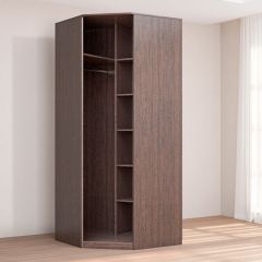 Кэт-4 Шкаф угловой (1 дв зерк) (МДФ Венге) в Салехарде - salekhard.mebel24.online | фото 2