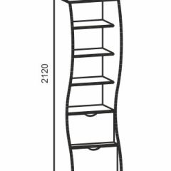 Киви №11 Пенал с 2мя ящ., (ЛДСП молочный дуб/лайм) в Салехарде - salekhard.mebel24.online | фото 2